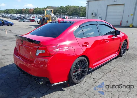 2018 Subaru Wrx Sti Limited from USA, damaged, VIN JF1VA2T62J9811364